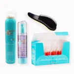 DARILNI PAKET ORCHID OIL KERATIN - Gratis mineralno oljni sprej & zlata krtača