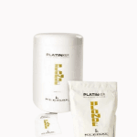 Modro belilo za lase - Platinker