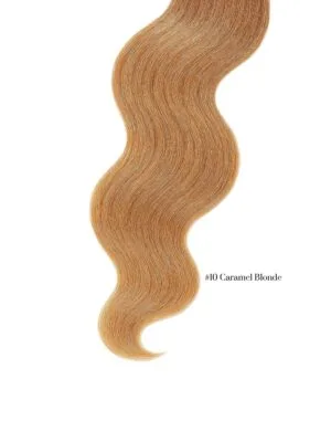 #10 KARAMELNA BLOND - Keratinski lasni podaljški 1g -  25 kom - Super Lengths